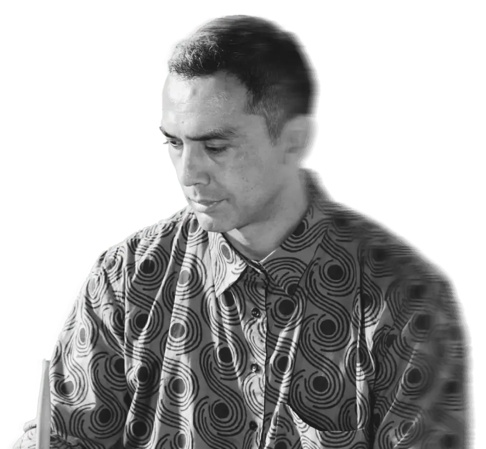 A photo of Hisham Akira Bharoocha