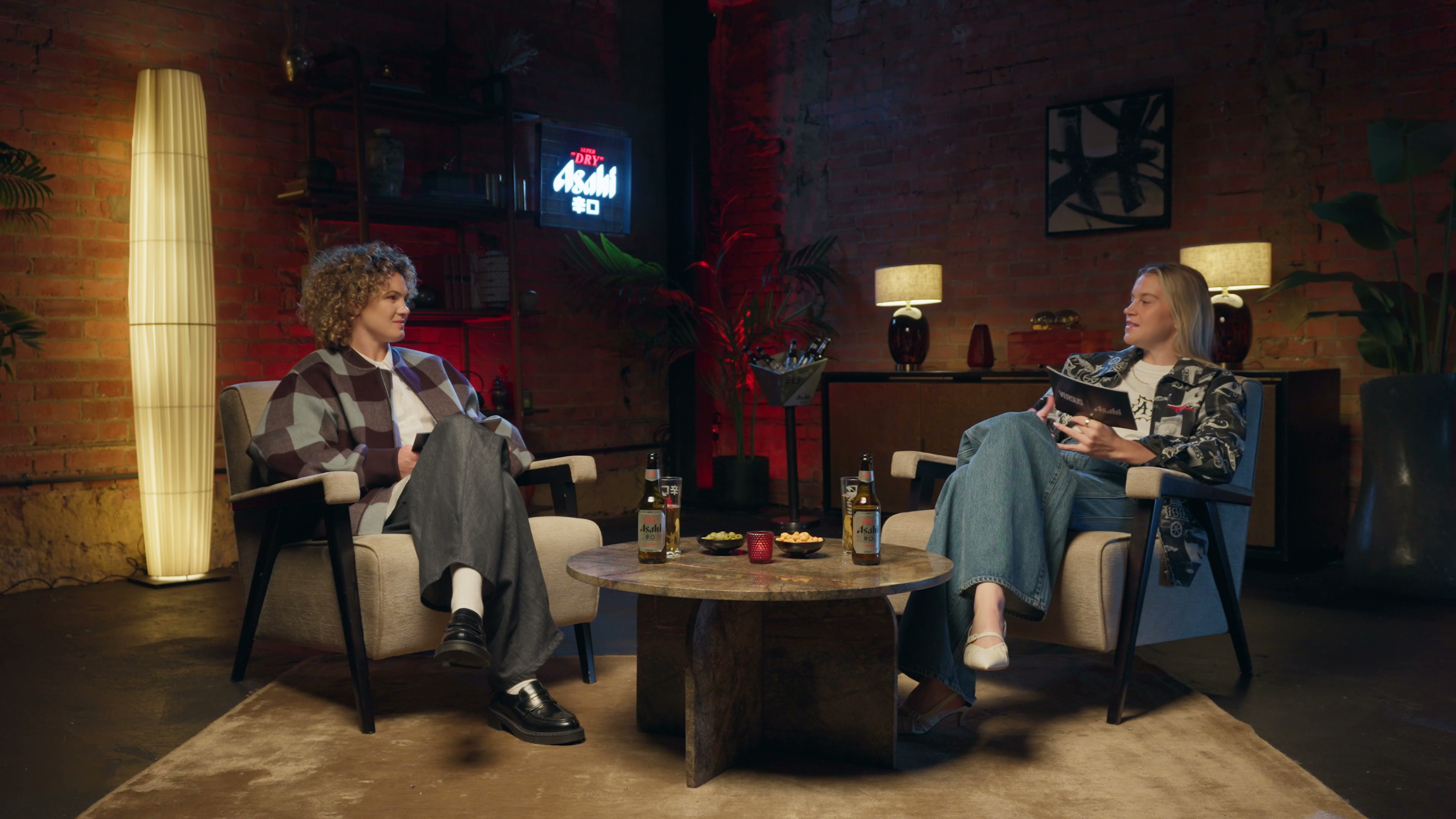 Ellie Kildunne and Alessia Russo in ‘Unique Perspectives’